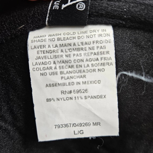 Becca Rebecca Virtue Black Underwire Halter Twist Front pushUp Cup Bikini Size L - Picture 4 of 7